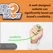 Real Internet post on your brands credibility.